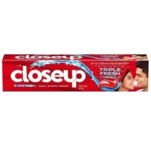 Closeup Toothpaste