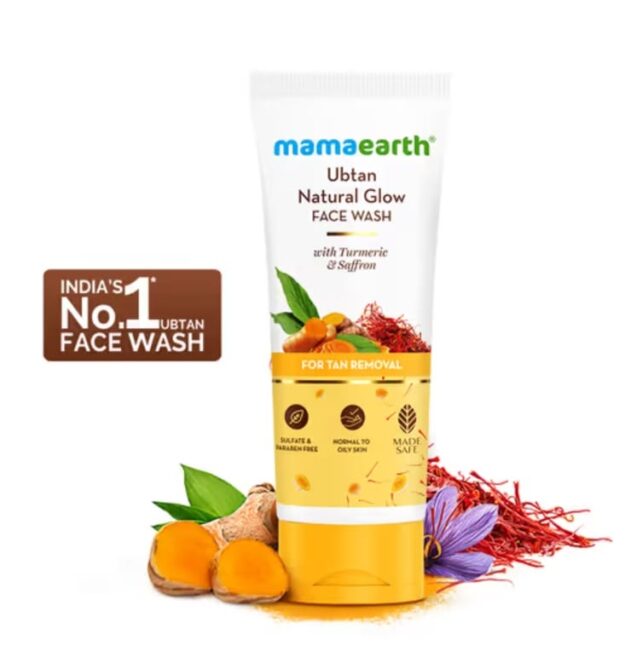 Mamaearth Ubtan Natural Glow Face Wash
